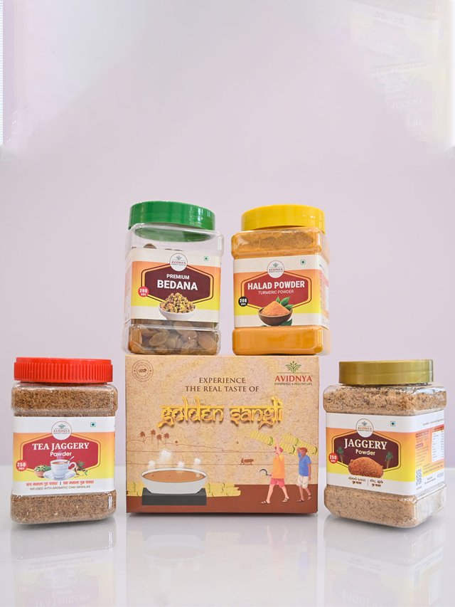 Avidnya customized gift box packed with natural and traditional products