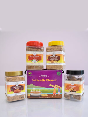 Tea Jaggery + Gul Candy + Regular Jaggery + Puranpoli Powder